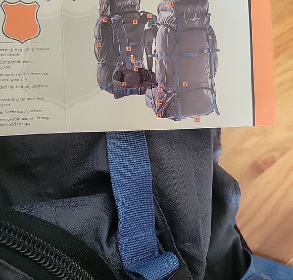 Field & Stream Internal Frame 65L Backpack - Picture 5 of 7